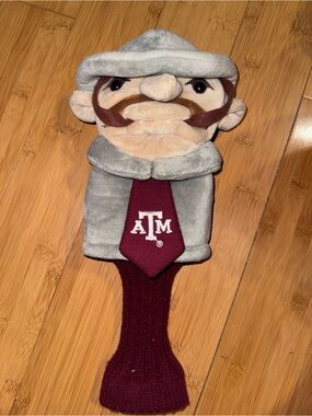 Texas A&M Aggie Plush Headcover in Gray & Maroon
